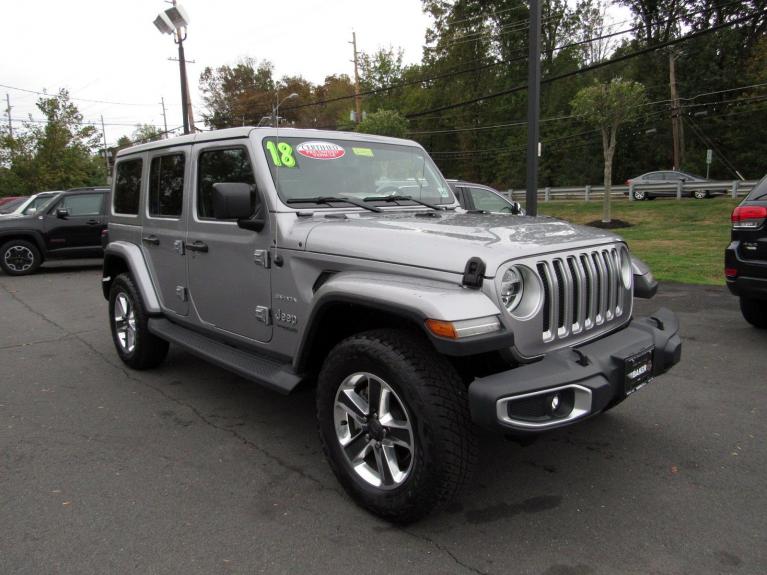 Used 2018 Jeep Wrangler Unlimited Sahara for sale Sold at Victory Lotus in New Brunswick, NJ 08901 2