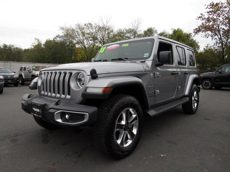 Used 2018 Jeep Wrangler Unlimited Sahara for sale Sold at Victory Lotus in New Brunswick, NJ 08901 4