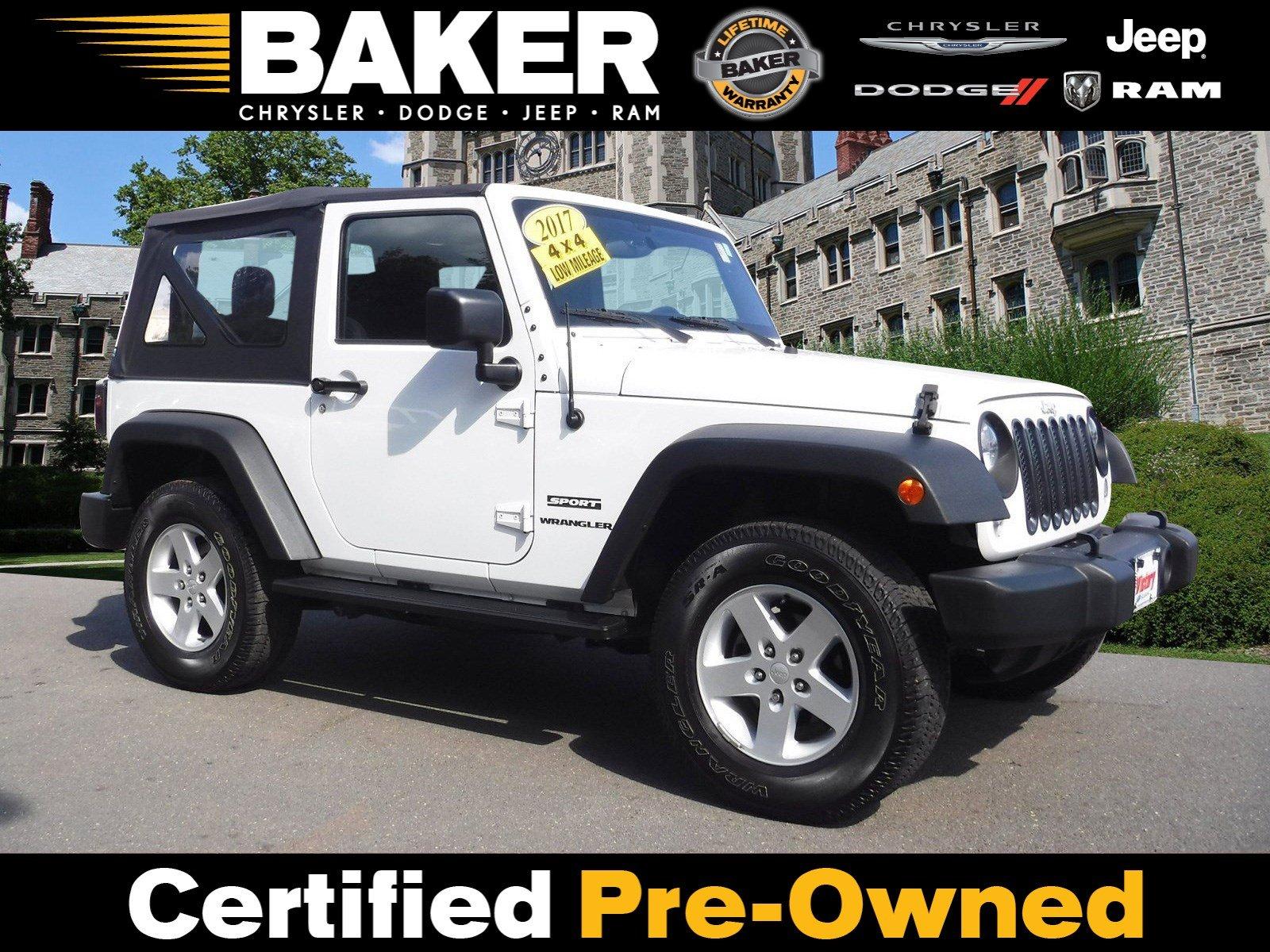 Used 2017 jeep sales wrangler