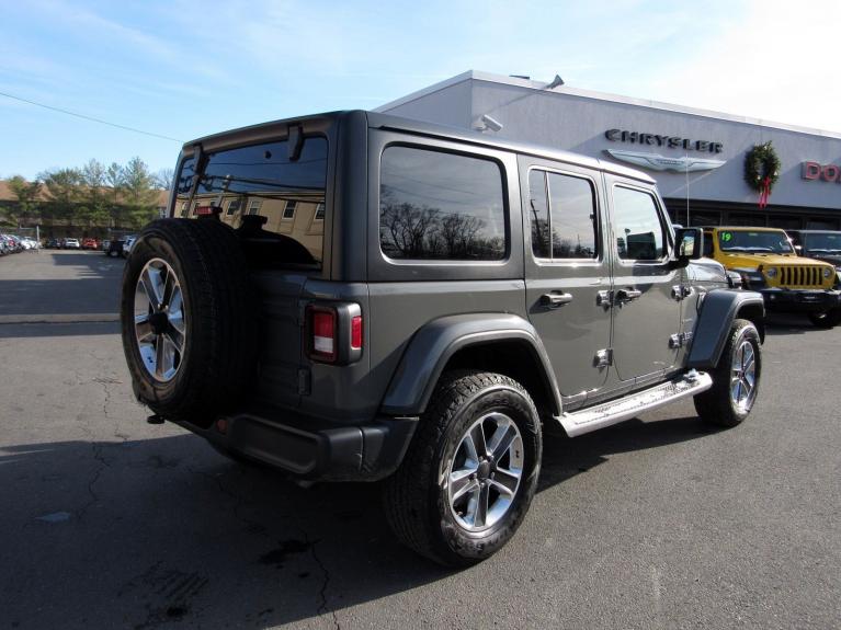 Used 2018 Jeep Wrangler Unlimited Sahara for sale $38,495 at Victory Lotus in Princeton NJ 08540 7