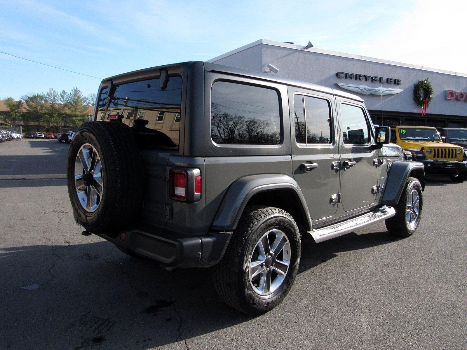 Used 2018 Jeep Wrangler Unlimited Sahara For Sale ($37,995