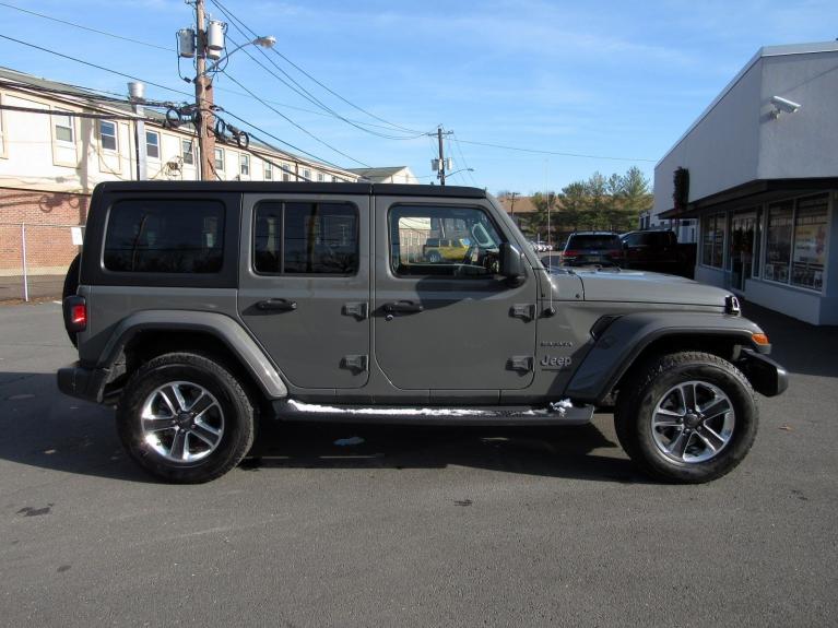 Used 2018 Jeep Wrangler Unlimited Sahara for sale $38,495 at Victory Lotus in Princeton NJ 08540 8