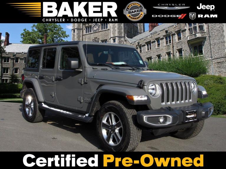 Used 2018 Jeep Wrangler Unlimited Sahara for sale Sold at Victory Lotus in New Brunswick, NJ 08901 1