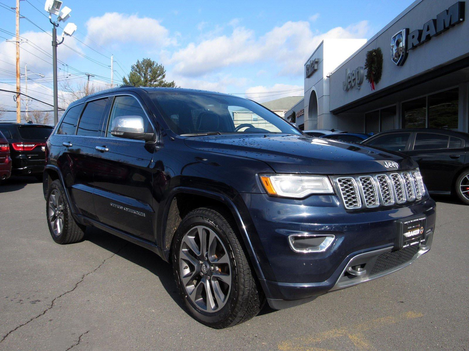 Used 17 Jeep Grand Cherokee Overland For Sale 30 995 Victory Lotus Stock