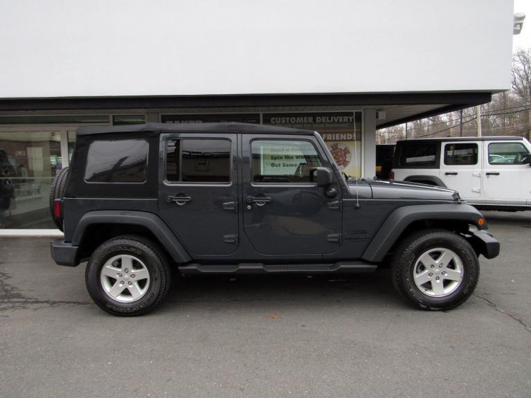 Used 2016 Jeep Wrangler Unlimited Sport for sale $26,995 at Victory Lotus in Princeton NJ 08540 8