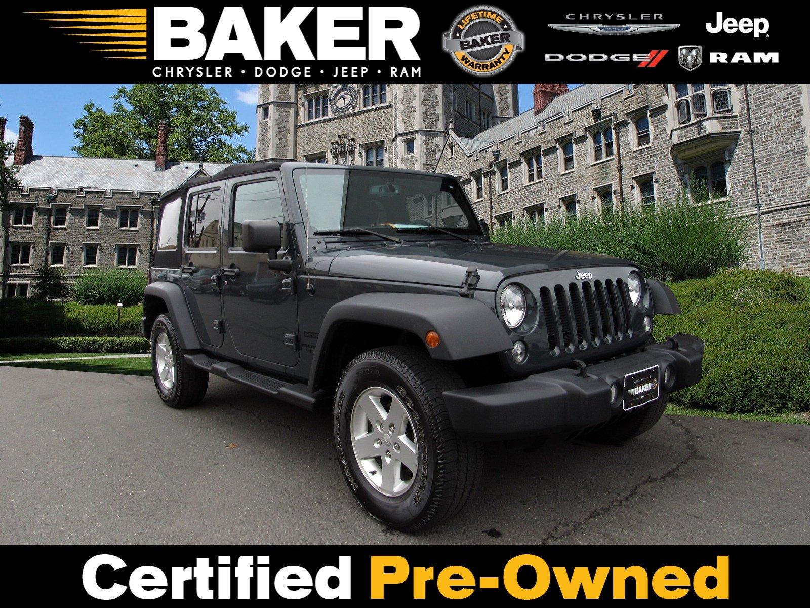 Used 2016 deals jeep wrangler
