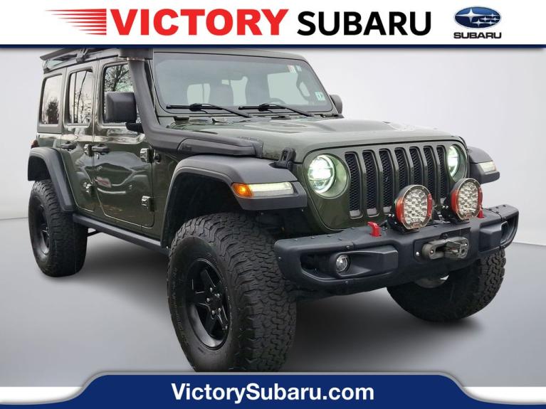 Used 2021 Jeep Wrangler Unlimited Rubicon for sale Sold at Victory Lotus in New Brunswick, NJ 08901 1