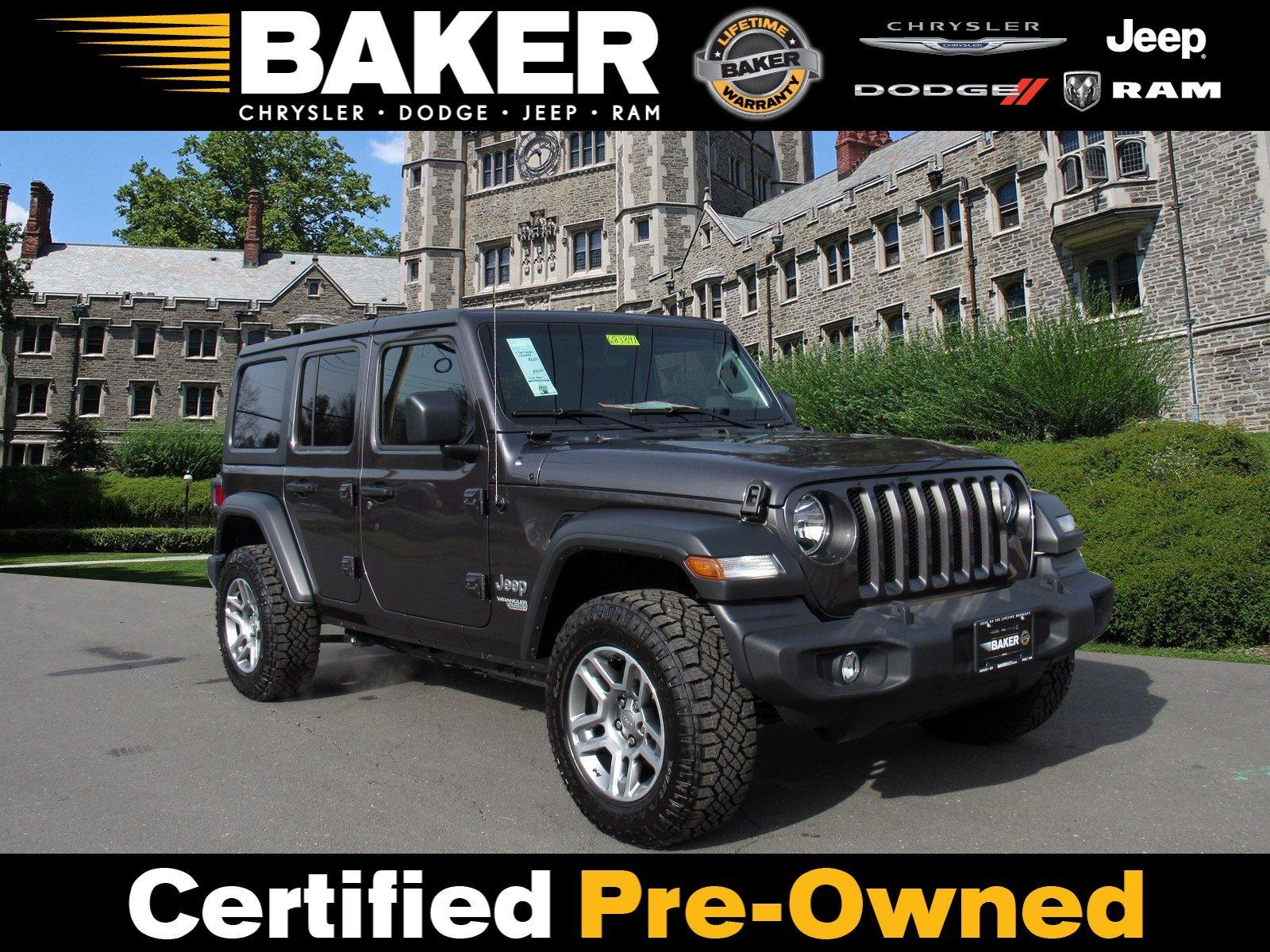 Used 2019 Jeep Wrangler Unlimited Sport S For Sale ($38,995) | Victory  Lotus Stock #683841