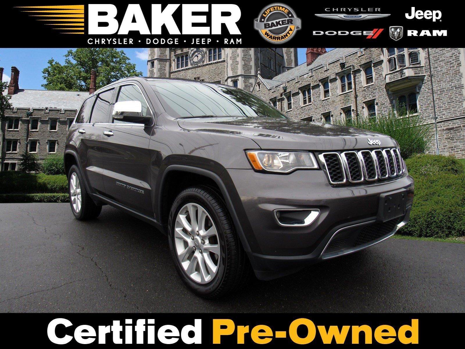 Used 2017 Jeep Grand Cherokee Limited for sale Sold at Victory Lotus in Princeton NJ 08540 1