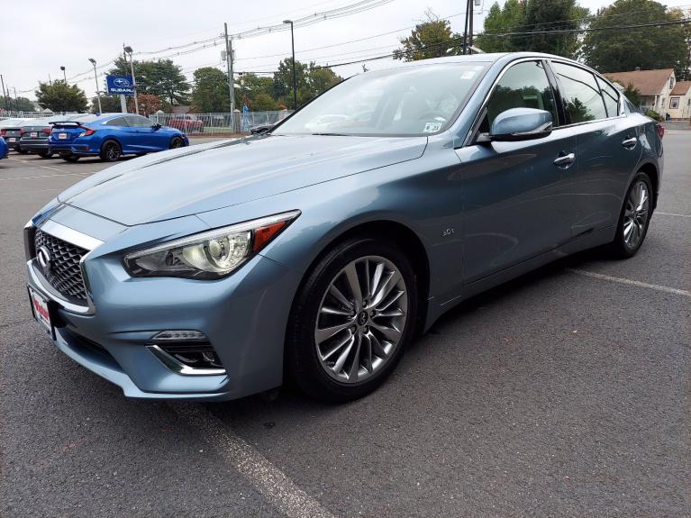 Used 2018 INFINITI Q50 3.0t LUXE for sale Sold at Victory Lotus in New Brunswick, NJ 08901 3