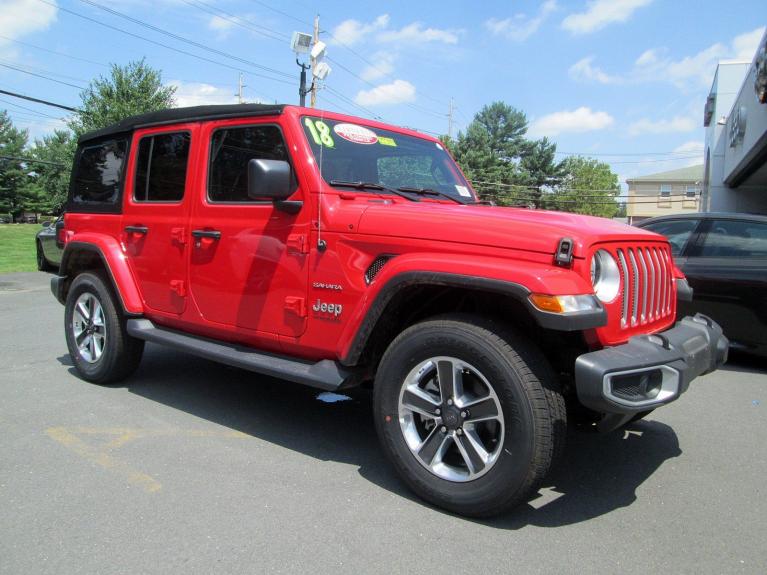 Used 2018 Jeep Wrangler Unlimited Sahara for sale Sold at Victory Lotus in New Brunswick, NJ 08901 2