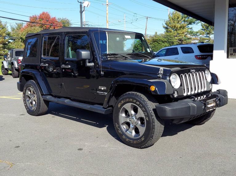 Used 2018 Jeep Wrangler JK Unlimited Sahara for sale Sold at Victory Lotus in New Brunswick, NJ 08901 2