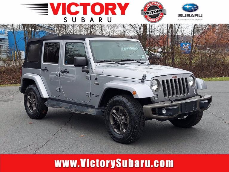 Used 2016 Jeep Wrangler Unlimited 75th Anniversary for sale $33,333 at Victory Lotus in Somerset NJ