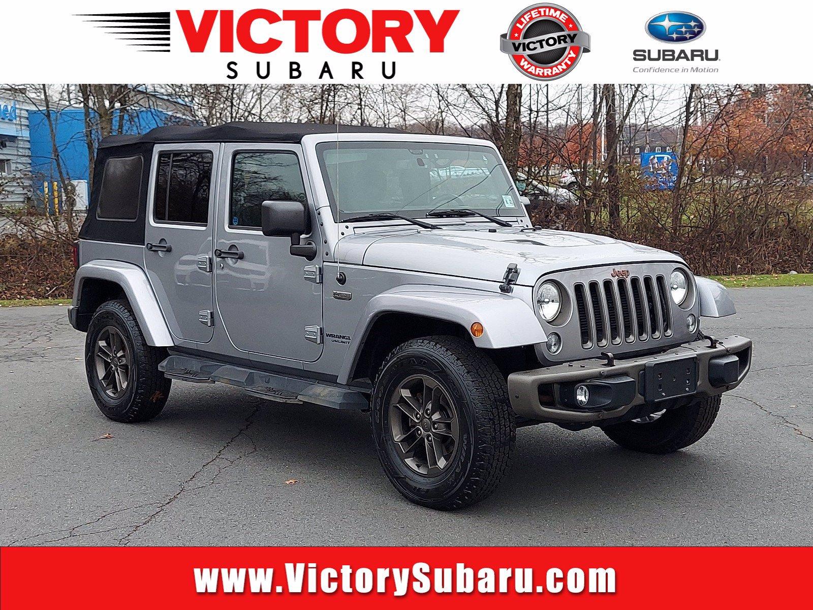 Used 2016 Jeep Wrangler Unlimited 75th Anniversary for sale Sold at Victory Lotus in New Brunswick, NJ 08901 1