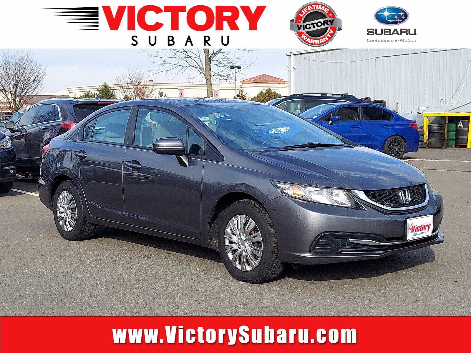 Used 2014 Honda Civic Sedan LX for sale $12,222 at Victory Lotus in Somerset NJ 08873 1
