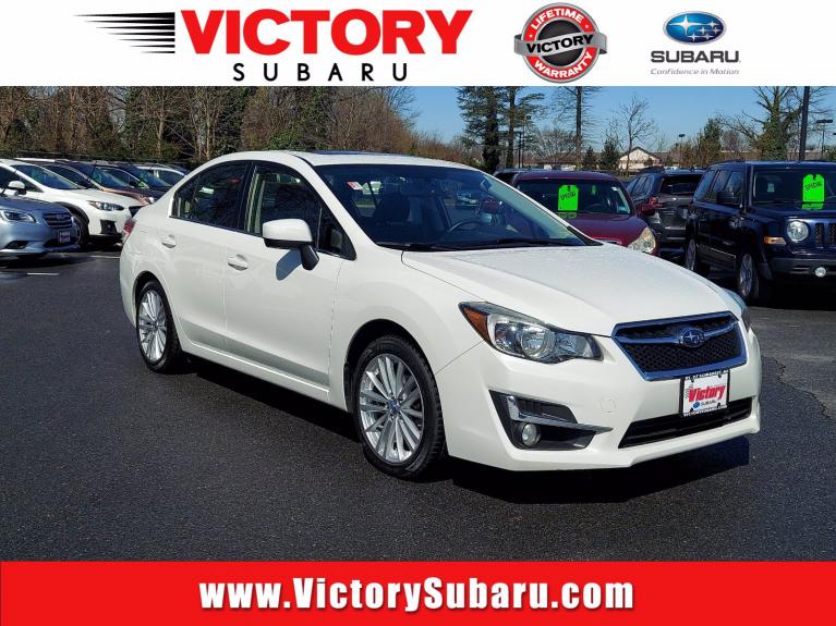 Used 2016 Subaru Impreza Sedan Premium for sale Sold at Victory Lotus in New Brunswick, NJ 08901 1