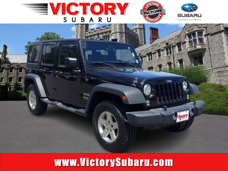 Used 2017 Jeep Wrangler Unlimited Sport for sale $26,999 at Victory Lotus in New Brunswick, NJ