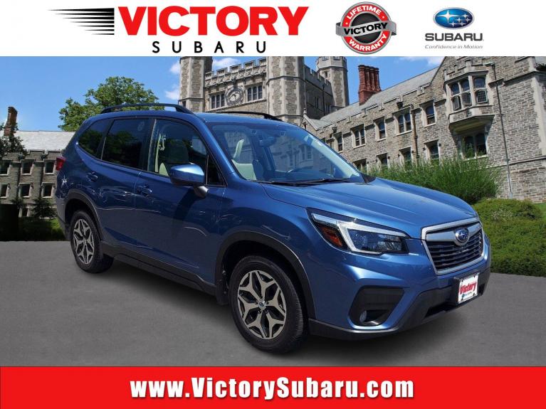 Used 2021 Subaru Forester Premium for sale Sold at Victory Lotus in New Brunswick, NJ 08901 1