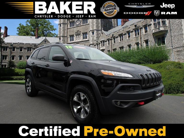 Used 2018 Jeep Cherokee Trailhawk for sale Sold at Victory Lotus in New Brunswick, NJ 08901 1
