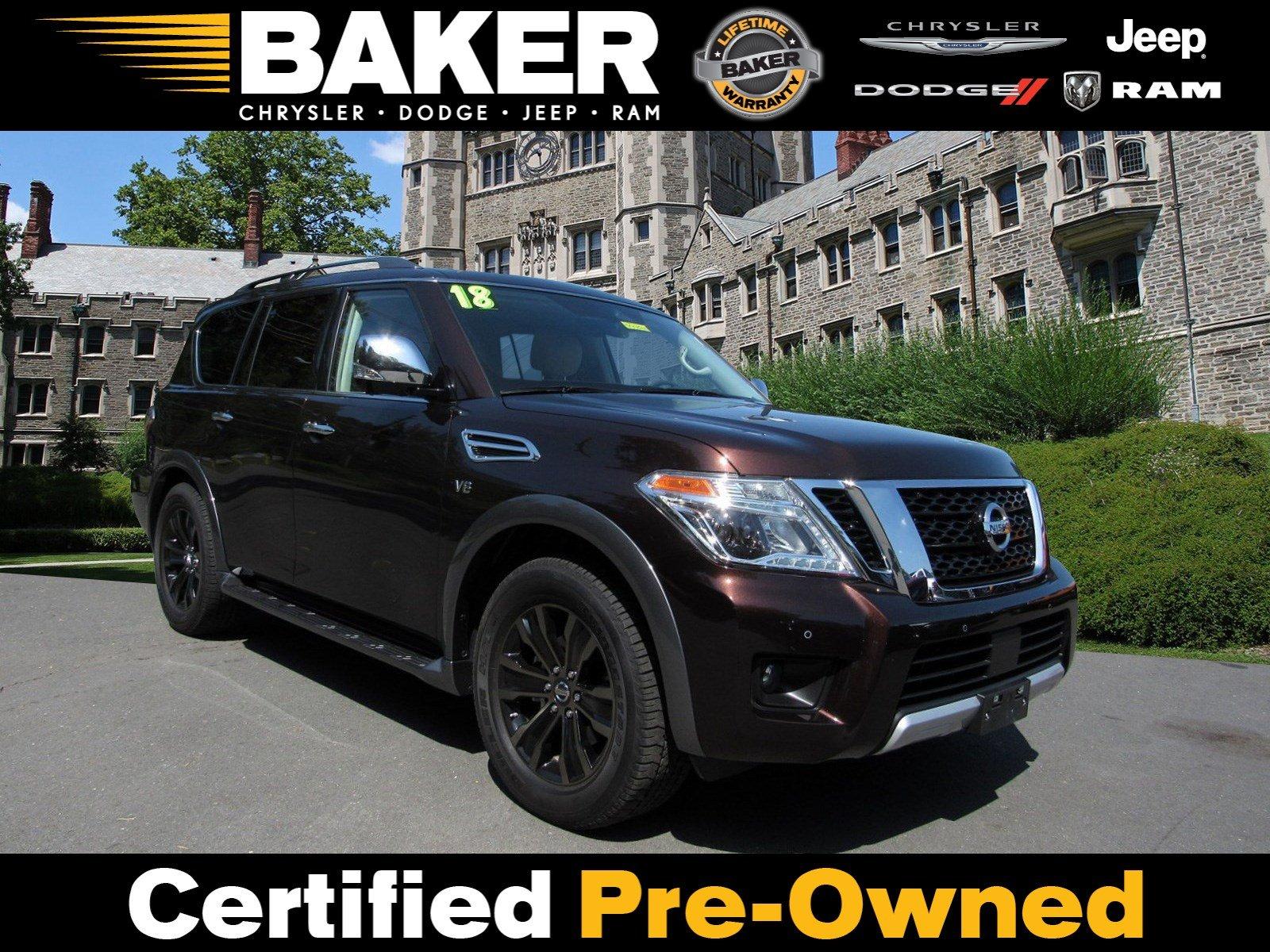 Used 2018 Nissan Armada Platinum for sale Sold at Victory Lotus in New Brunswick, NJ 08901 1