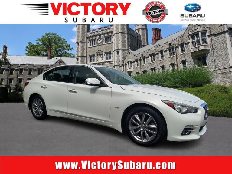 Used 2014 INFINITI Q50 Hybrid Premium for sale Sold at Victory Lotus in New Brunswick, NJ 08901 1