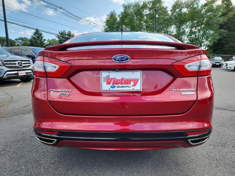 Used 2014 Ford Fusion Titanium for sale Sold at Victory Lotus in New Brunswick, NJ 08901 4