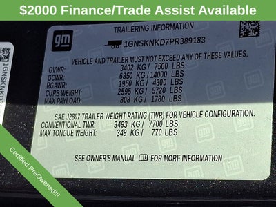 2023 Chevrolet Tahoe LT