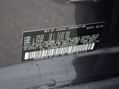 2025 Subaru Legacy Premium