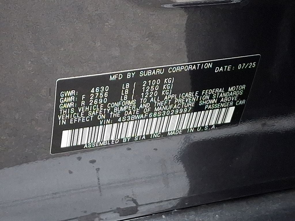 2025 Subaru Legacy Premium