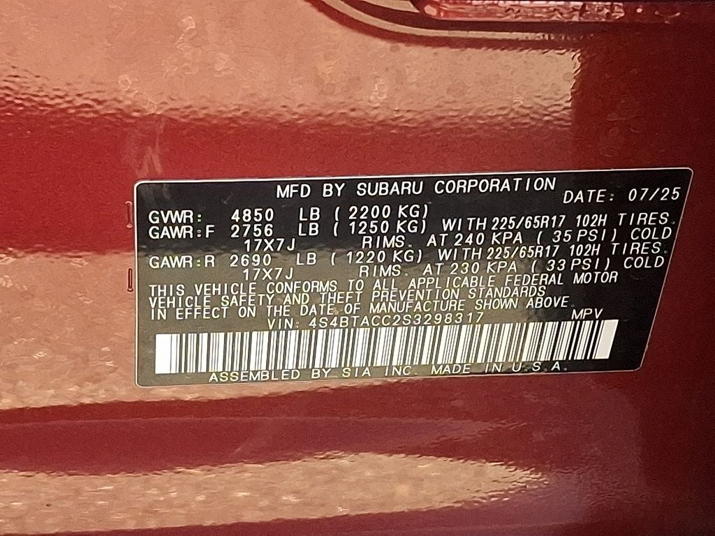 2025 Subaru Outback Premium