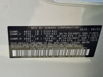 2025 Subaru Outback Premium