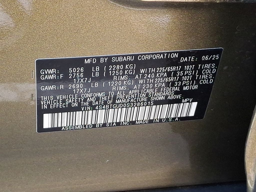2025 Subaru Outback Wilderness