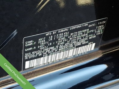 2025 Subaru Crosstrek Sport