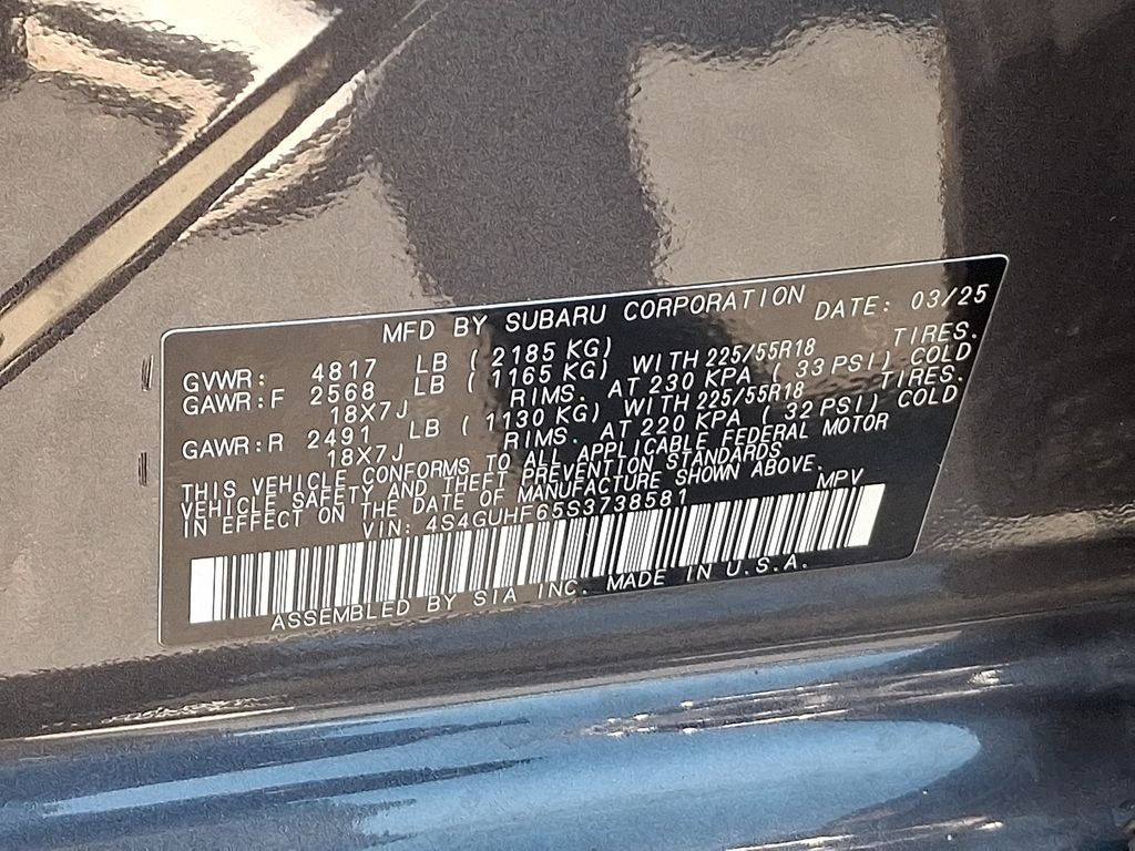 2025 Subaru Crosstrek Sport