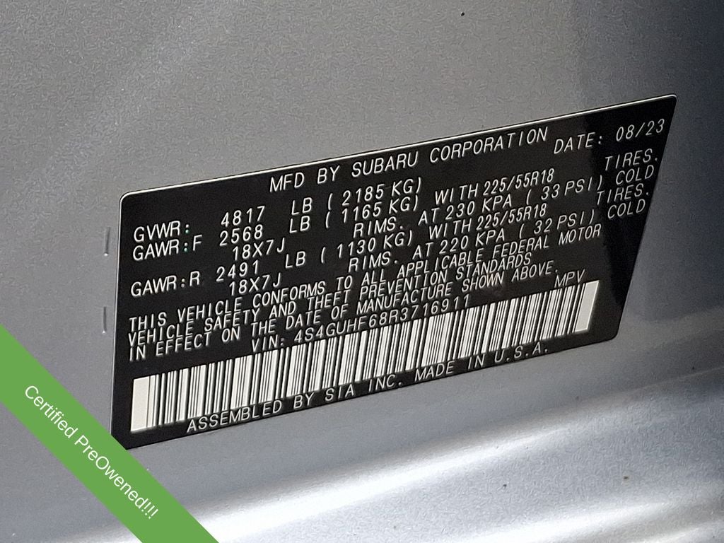 2024 Subaru Crosstrek Sport