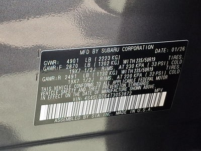 2026 Subaru Forester Touring