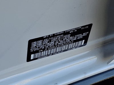 2026 Subaru Impreza 2.5RS