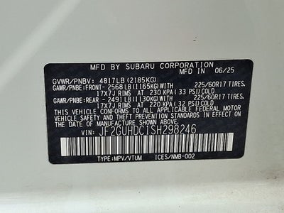 2025 Subaru Crosstrek Premium