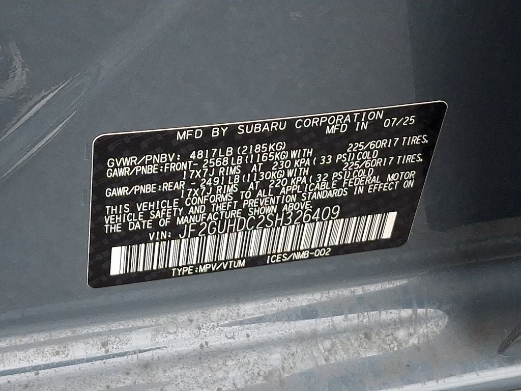 2025 Subaru Crosstrek Premium