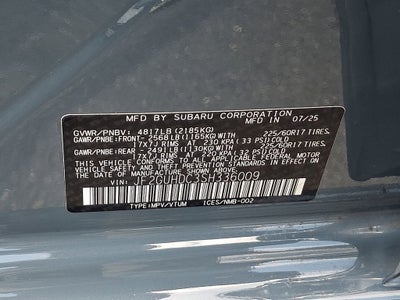 2025 Subaru Crosstrek Premium
