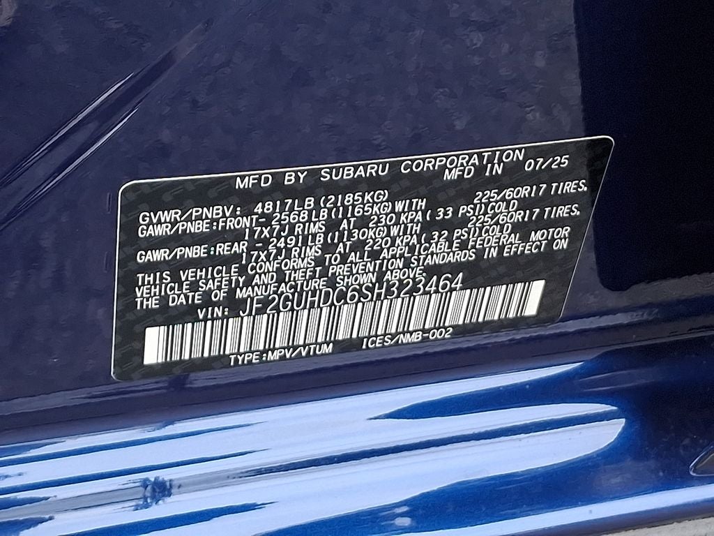 2025 Subaru Crosstrek Premium
