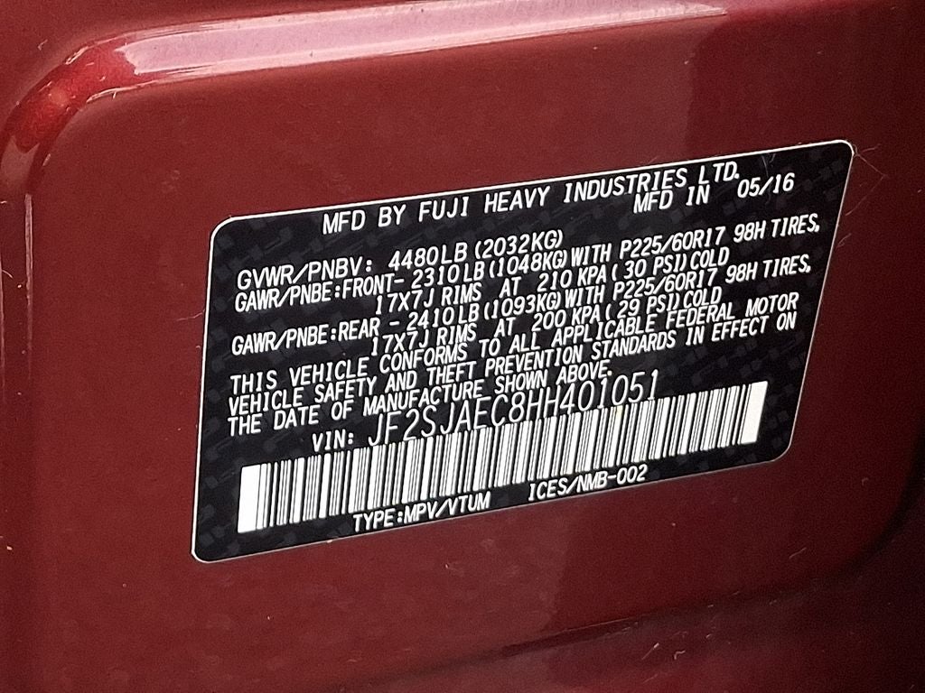 2017 Subaru Forester 2.5i Premium