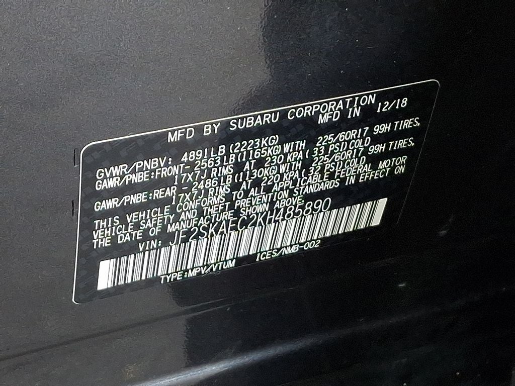 2019 Subaru Forester Premium