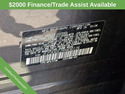 2024 Subaru Forester Sport
