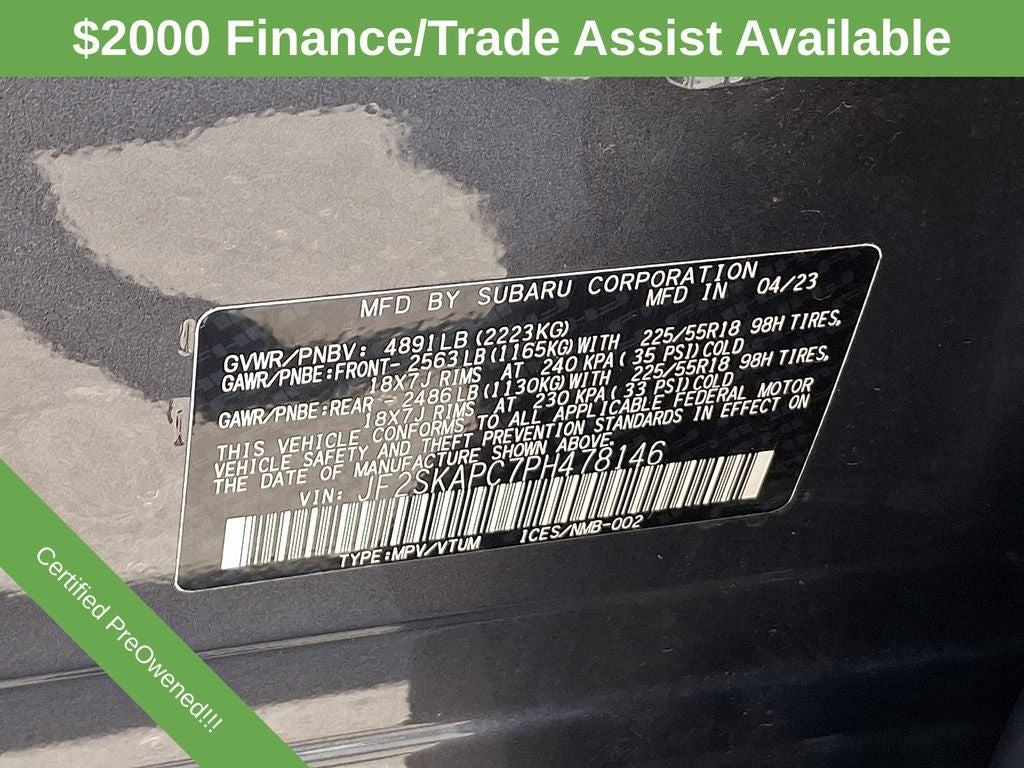 2023 Subaru Forester Limited