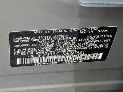 2025 Subaru Forester Premium