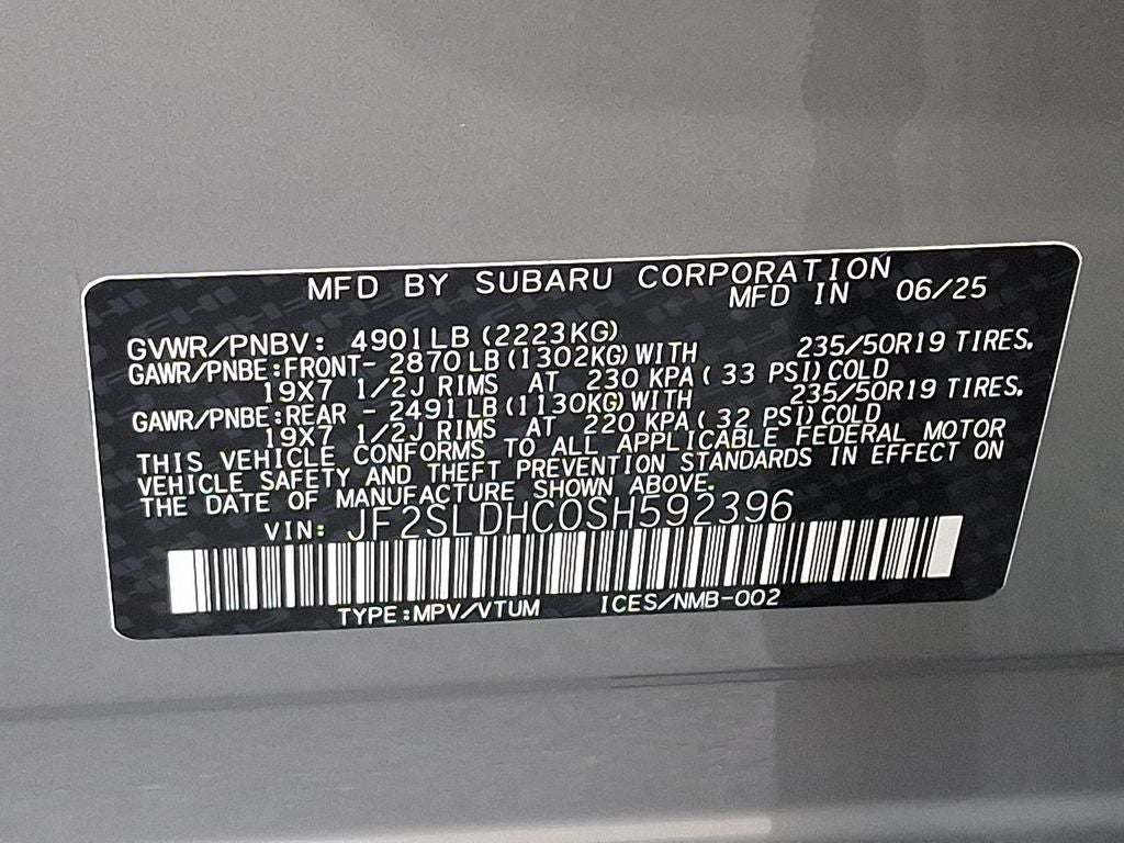 2025 Subaru Forester Sport