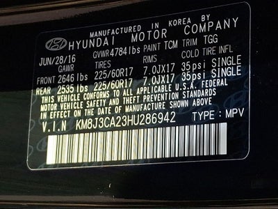 2017 Hyundai Tucson Eco