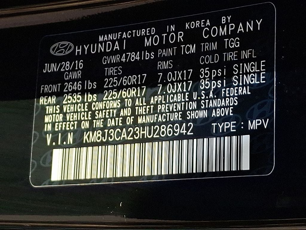 2017 Hyundai Tucson Eco