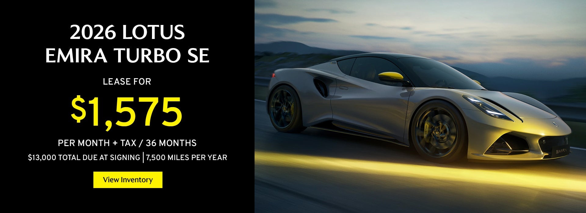2026 Lotus LOTUS EMIRA TURBO SE in New Brunswick 